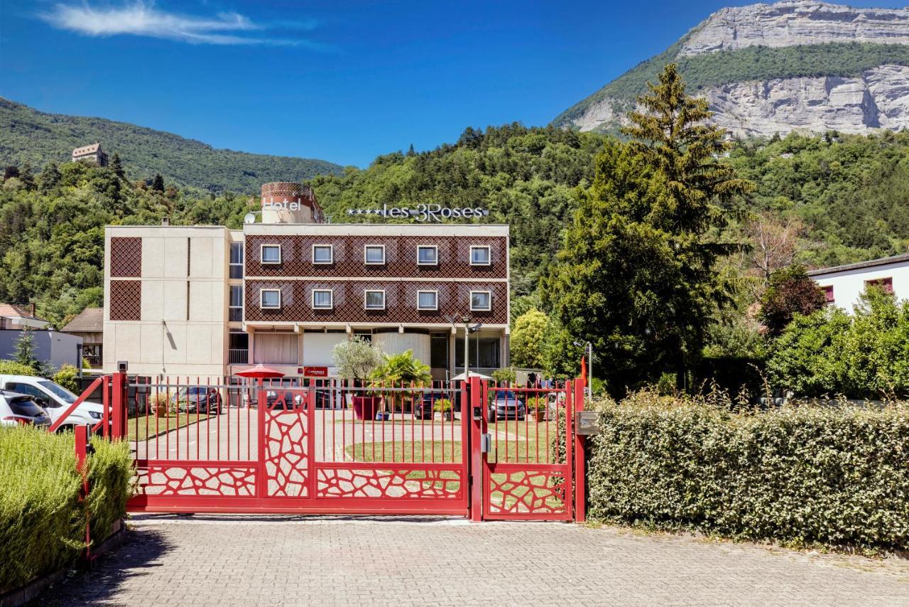 Hotel Les Trois Roses, Meylan Grenoble Exterior photo