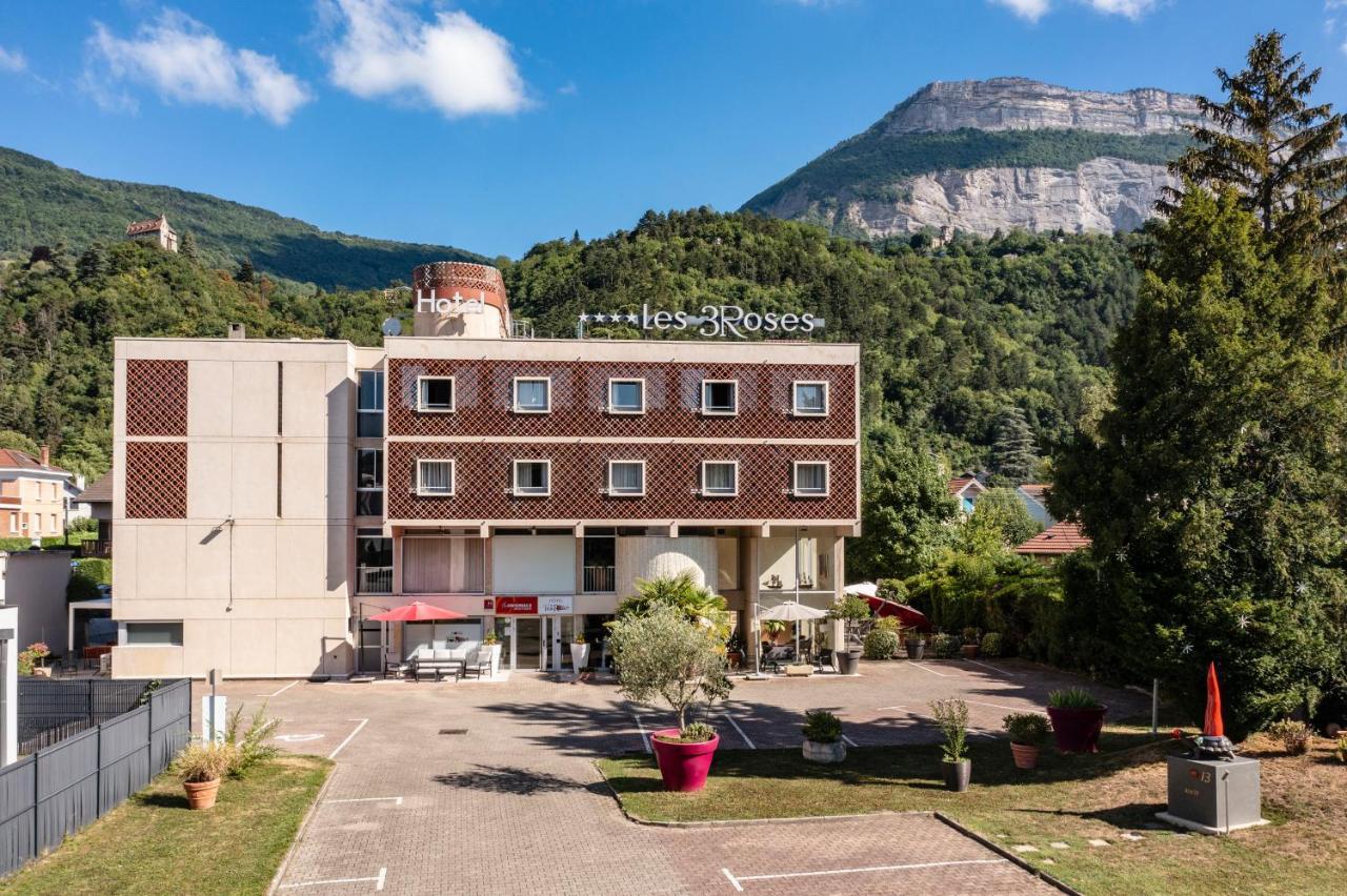 Hotel Les Trois Roses, Meylan Grenoble Exterior photo